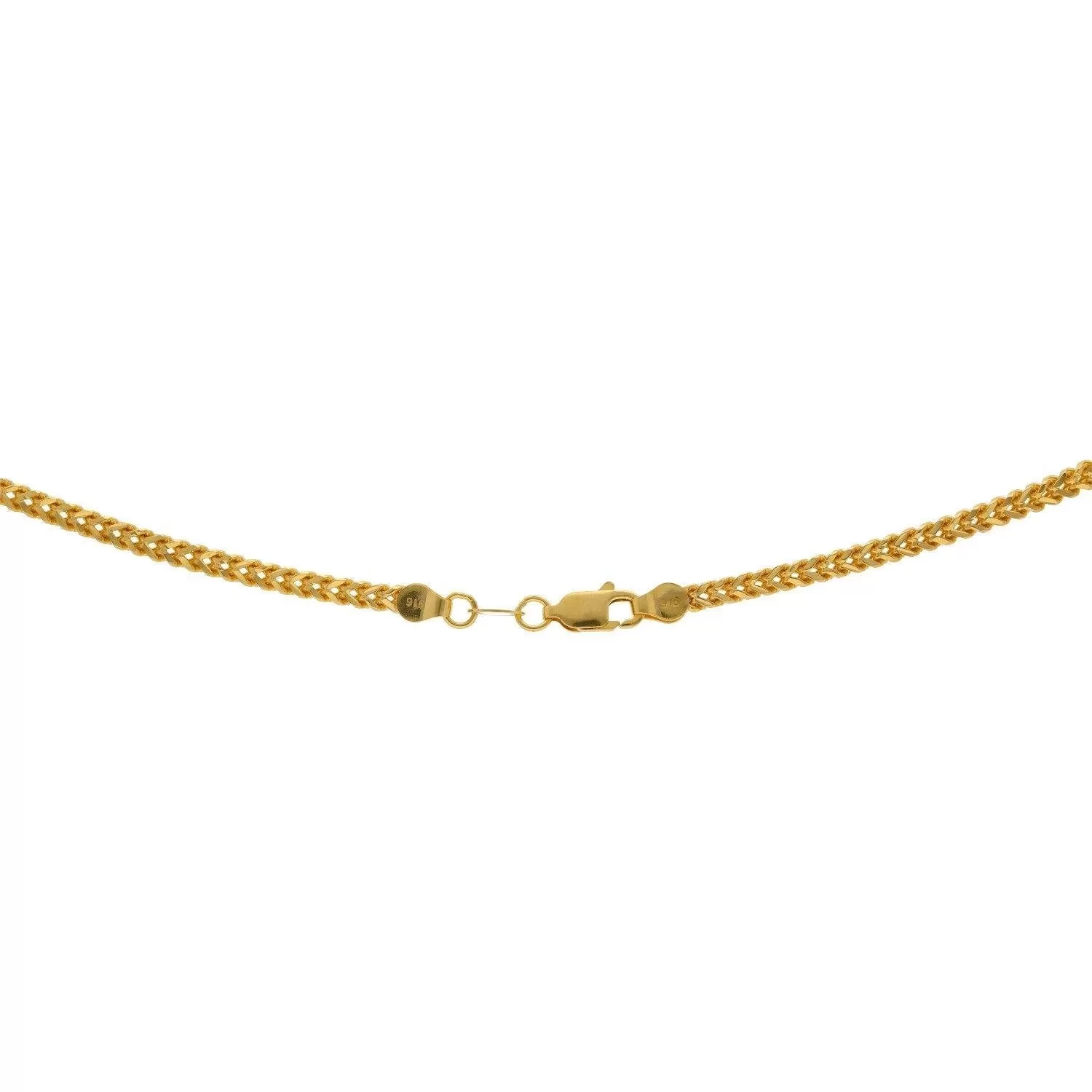 22K Yellow Gold Chain 12.8 grams, Length 20inches