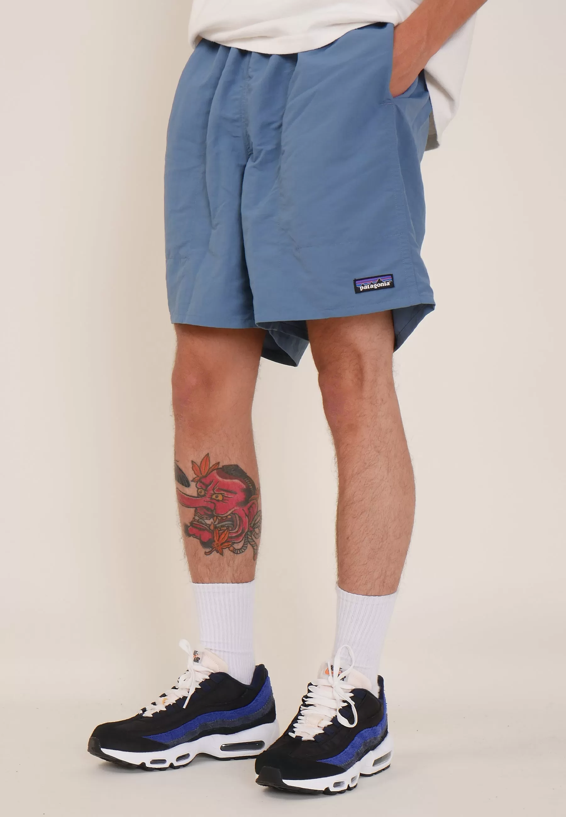 7inch Baggies Long Shorts - pigeon blue