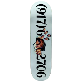 917 Dialtone Ripper Blue Skateboard Deck - 8.25 (Slick)