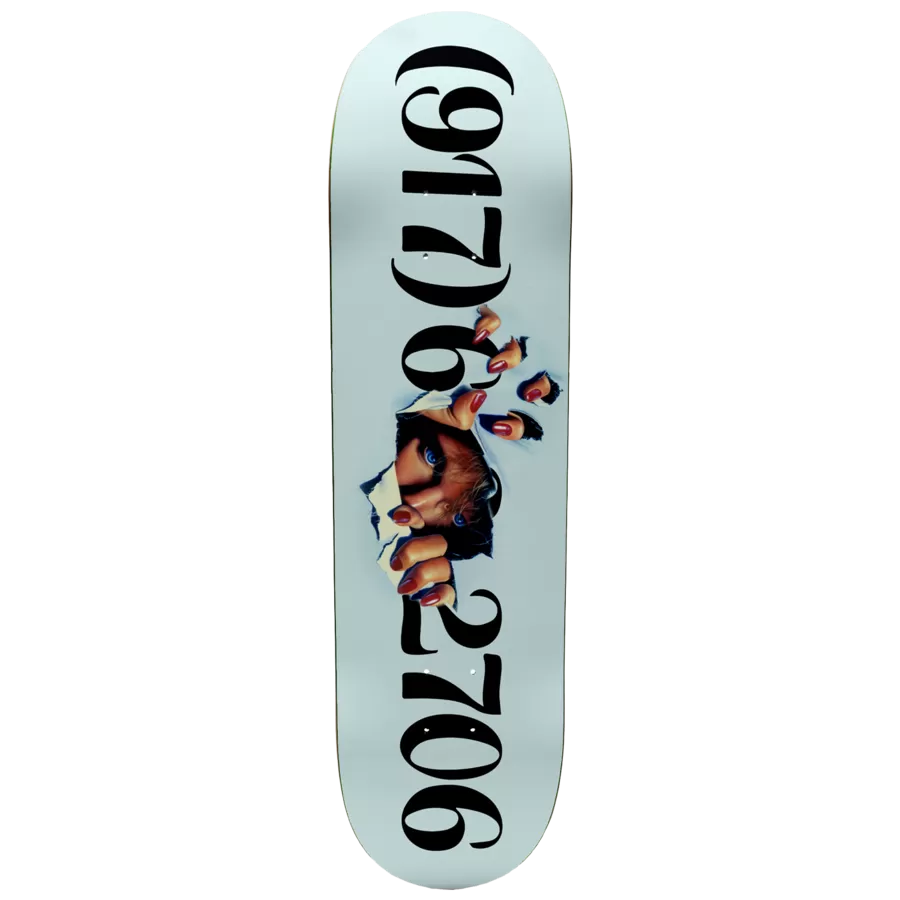 917 Dialtone Ripper Blue Skateboard Deck - 8.25 (Slick)