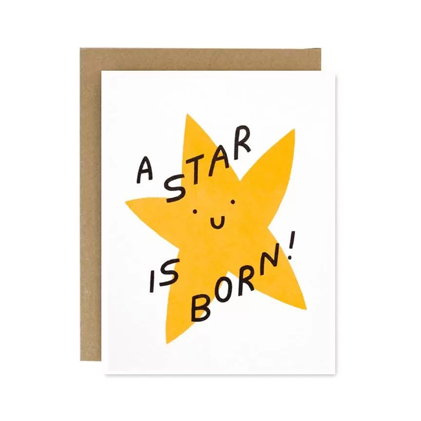 A Star is Born Card