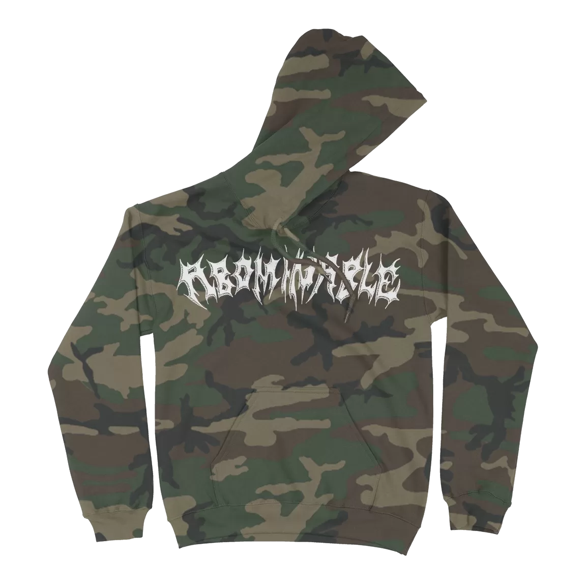 Abominable Electronics "Logo" Premium Forest Camo Hooded Sweatshirt