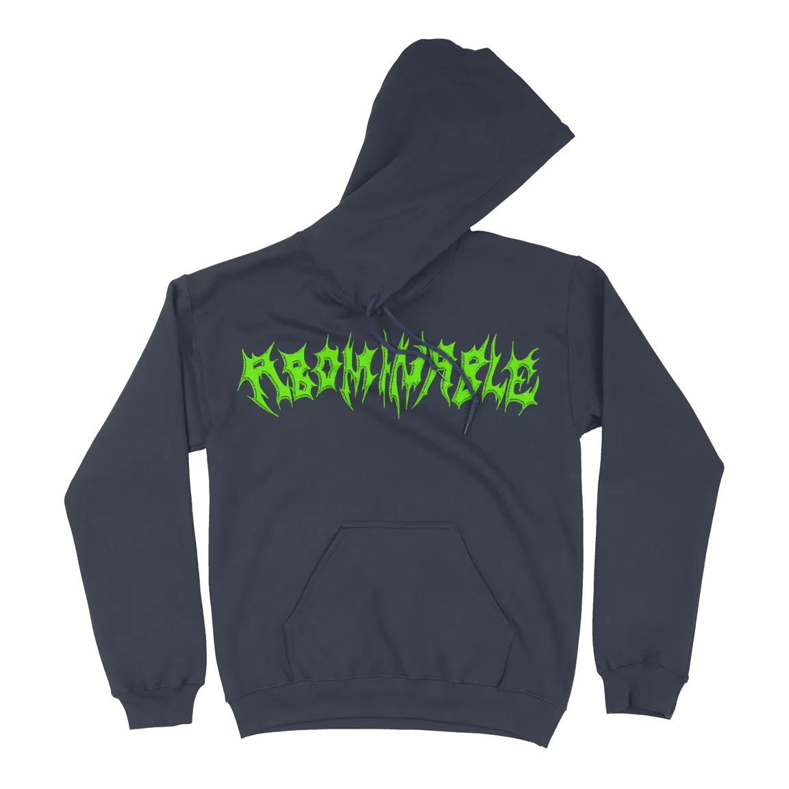 Abominable Electronics "Logo" Premium Navy Hooded Sweatshirt