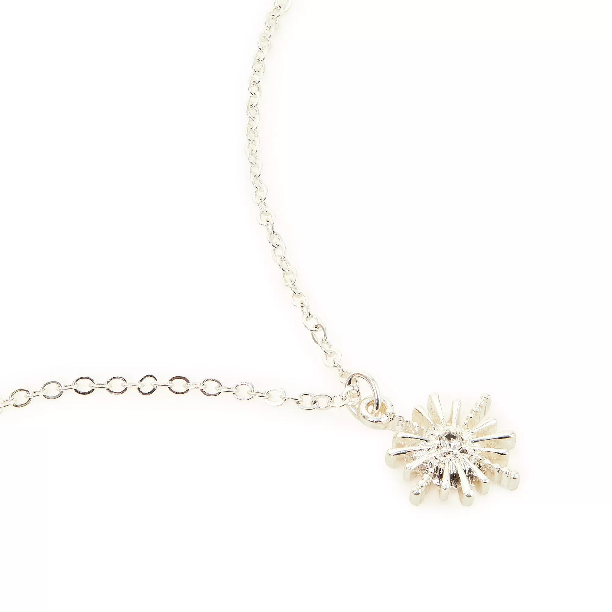 Accessorize London Women's Starburst Pendant Necklace