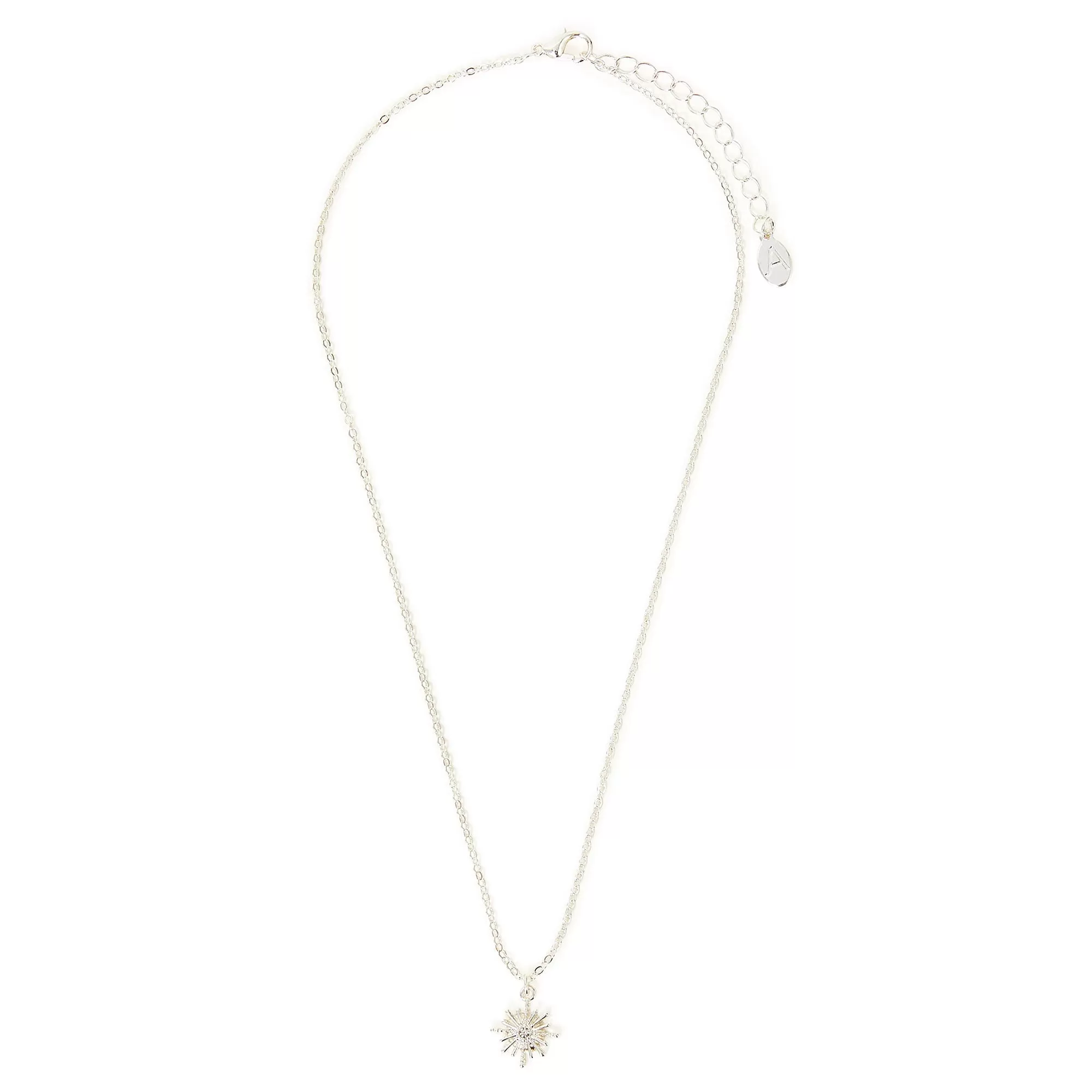 Accessorize London Women's Starburst Pendant Necklace