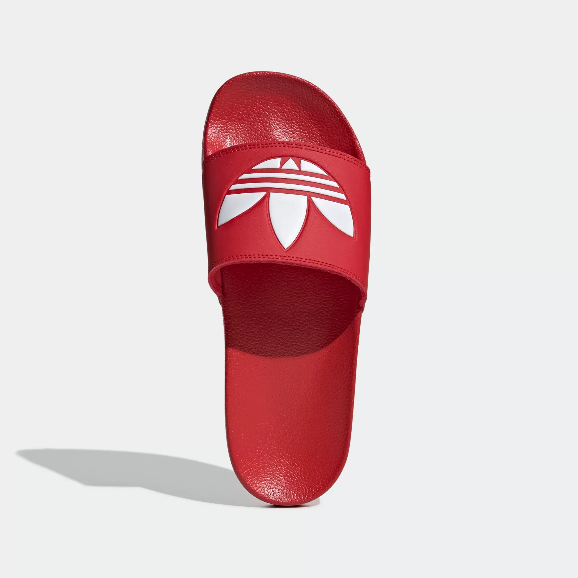 Adidas Adilette Lite Slides - Scarlet / Cloud White / Scarlet