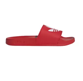 Adidas Adilette Lite Slides - Scarlet / Cloud White / Scarlet