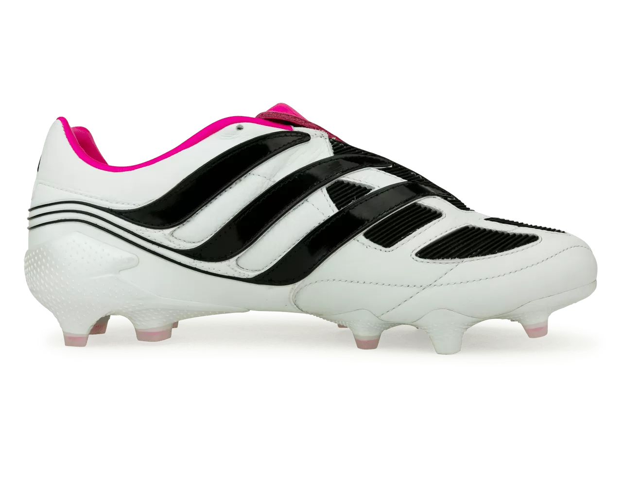 adidas Men's Predator Precision.1 FG K-Leather Cloud White/Pink/Black