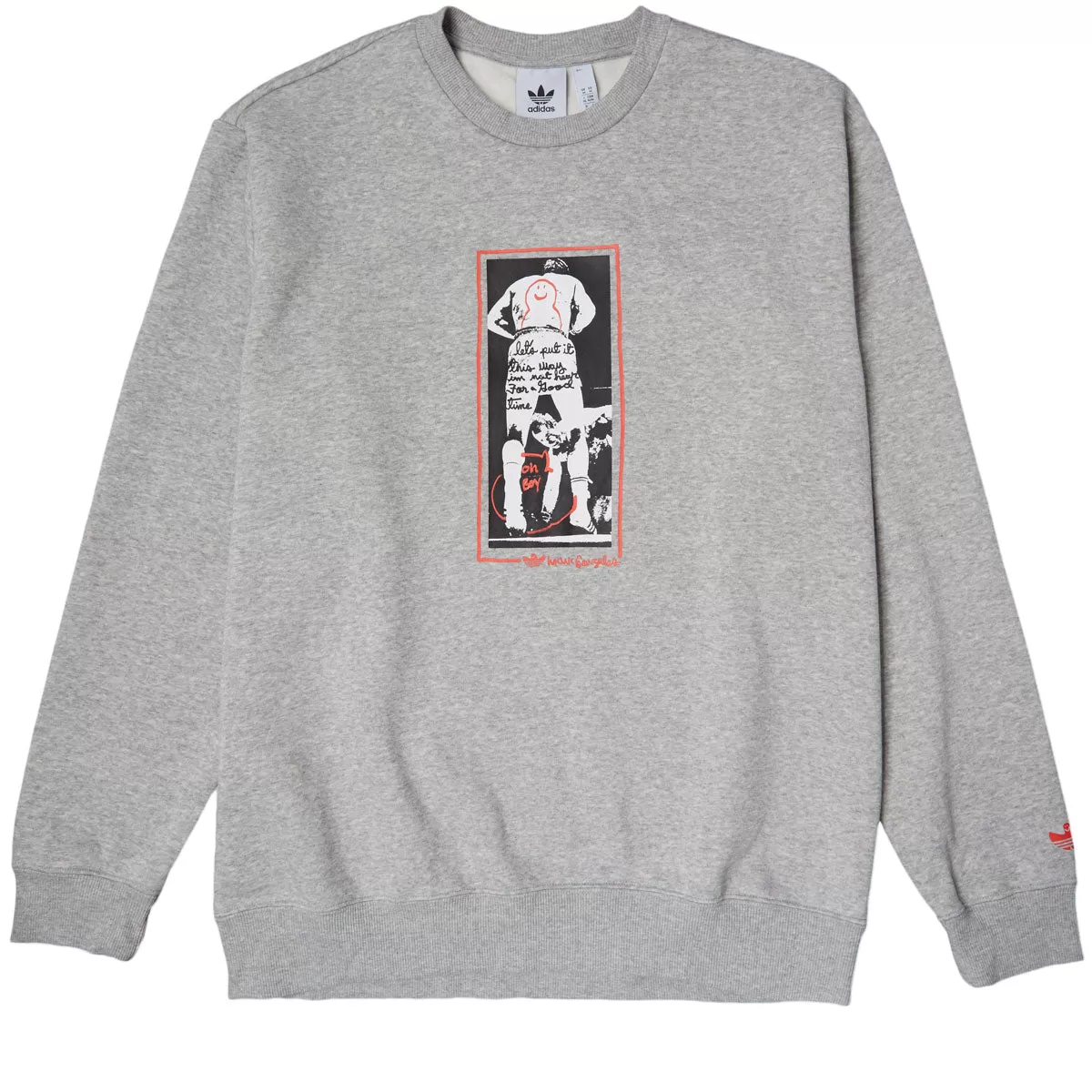 Adidas Shmoofoil Olympic Crewneck Sweatshirt Grey