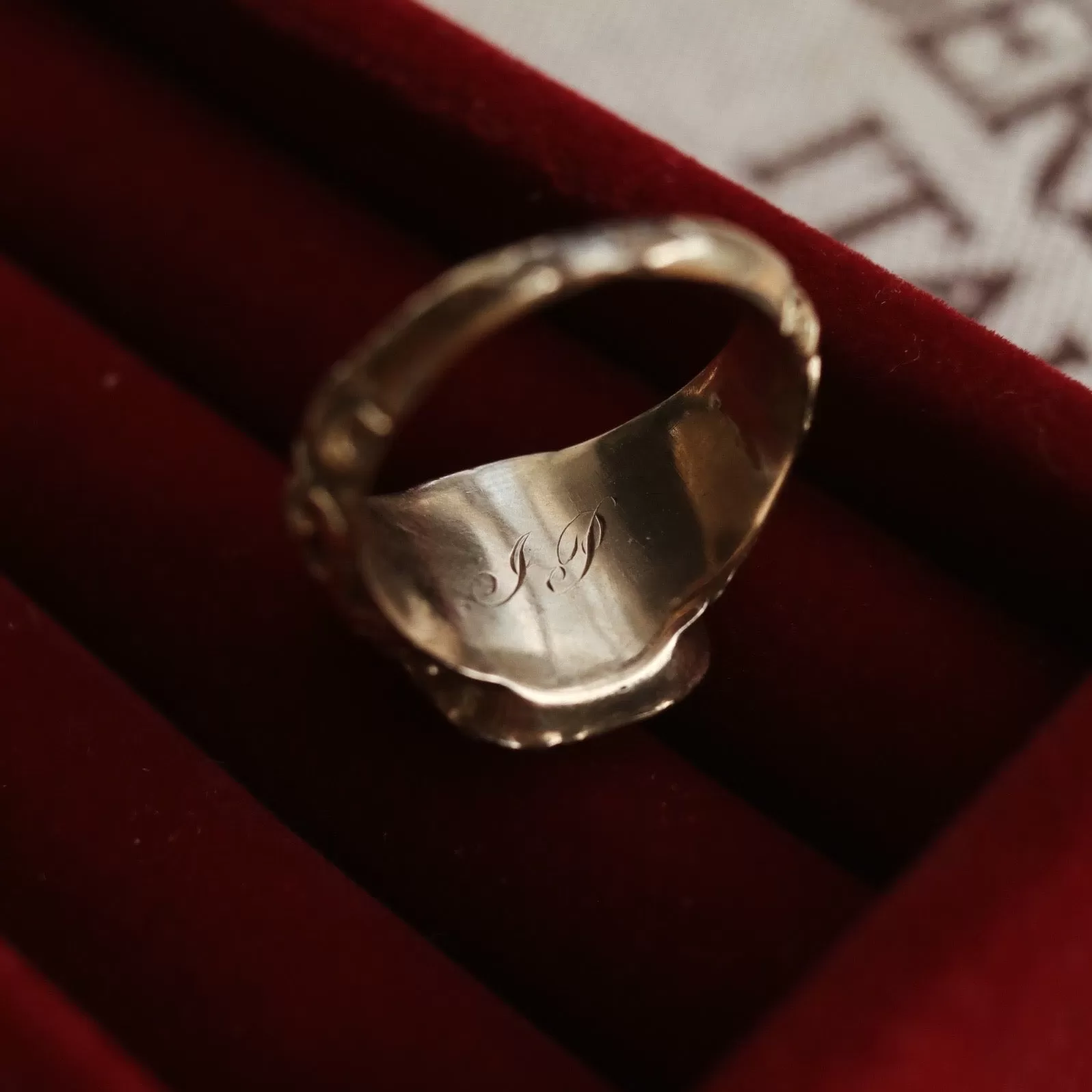 Antique | Edith Georgian Signet Ring