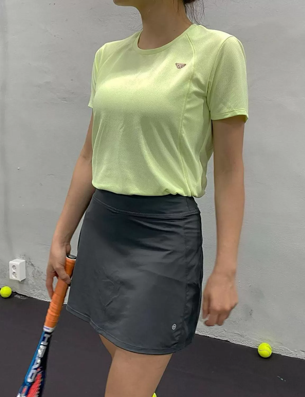 Athletic Tennis Golf Skort with Pockets Shorts shadowcharcoal ins