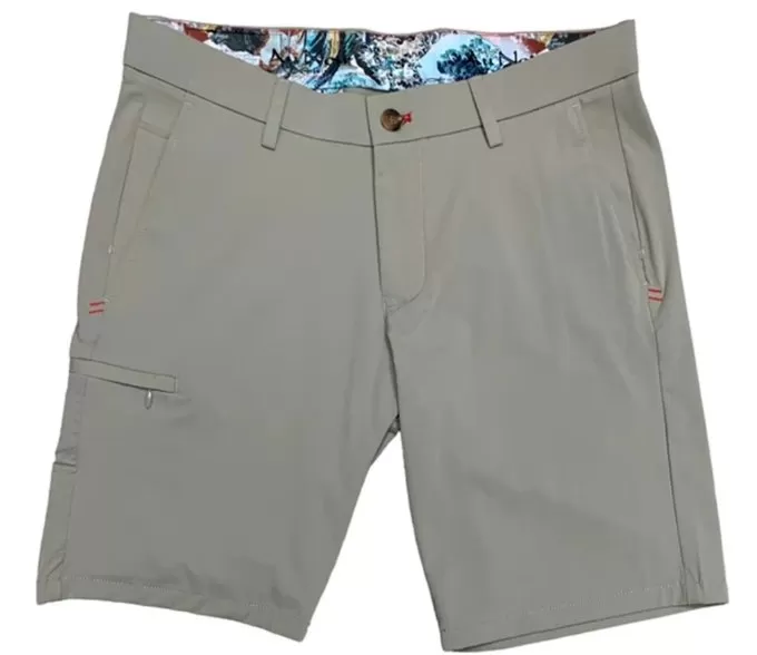 Au Noir Stretch Short | Bayliner Hogan Grey