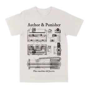 Author & Punisher "These Machines Kill Fascists" Vintage White T-Shirt