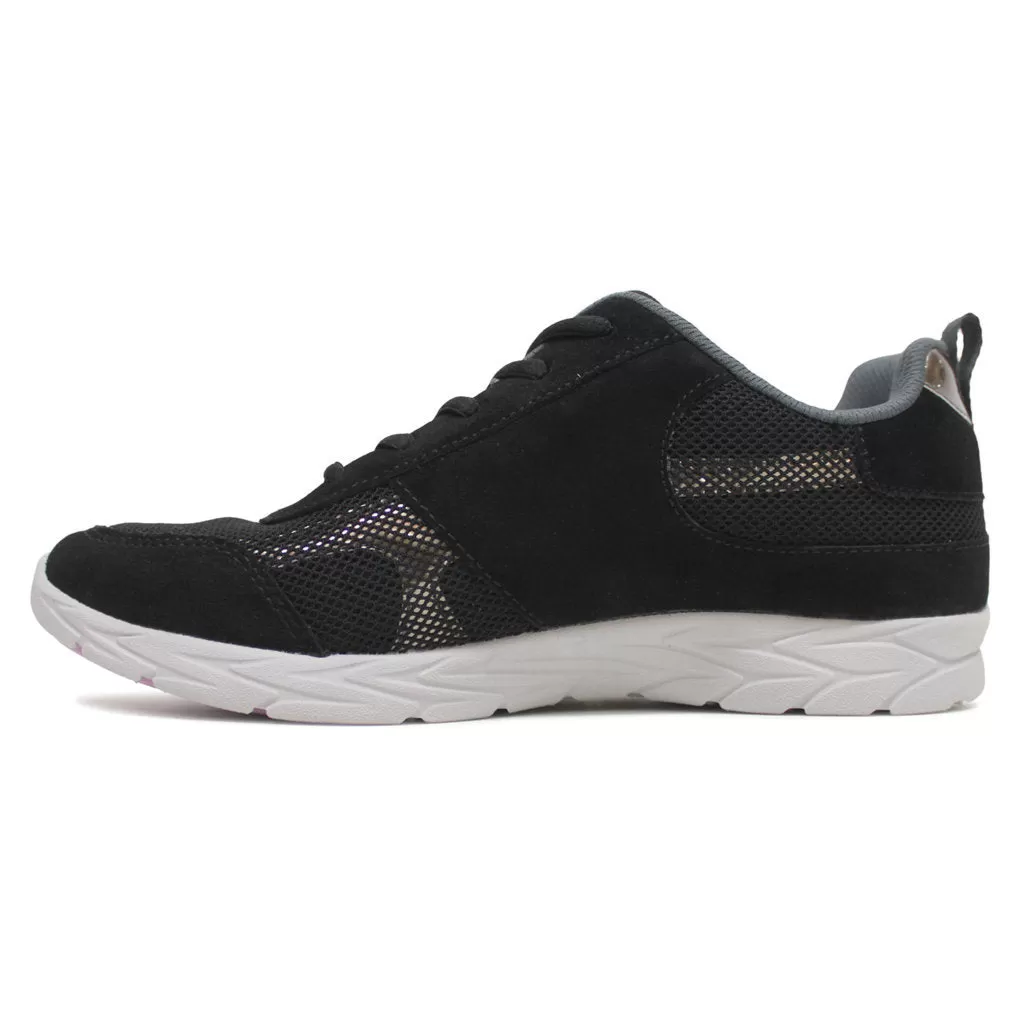 Aviate Suede Textile Women's Low Top Sneakers