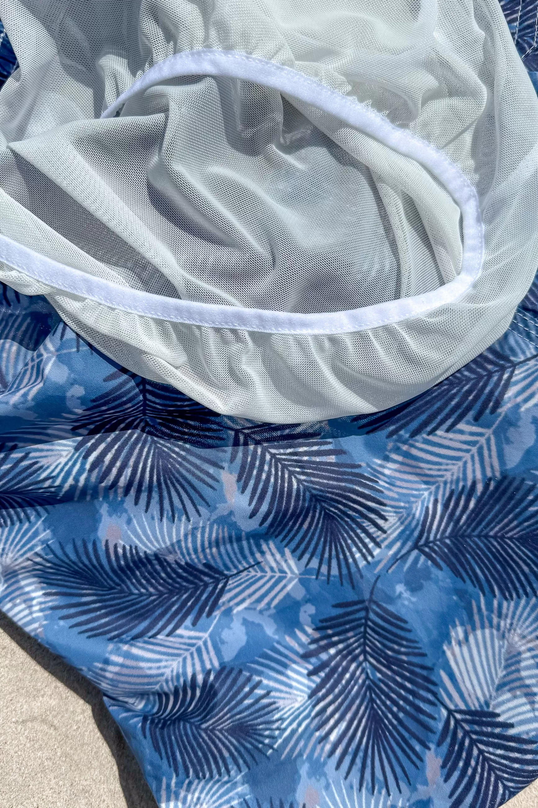 Avio palm swim shorts - Made in Italy