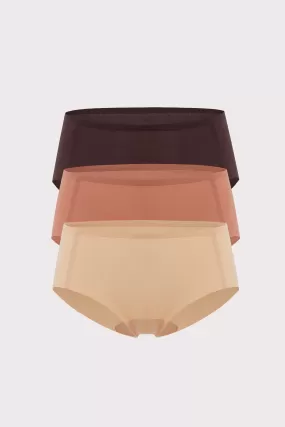 Barely Zero Low Waist Brief Trio