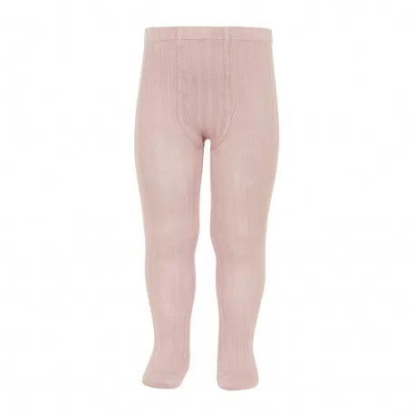 Basic rib tights OLD ROSE