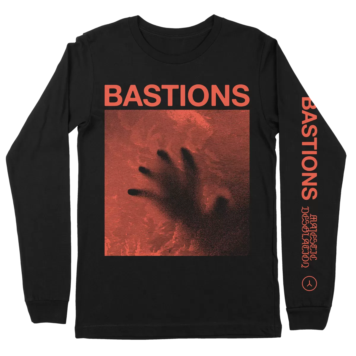 Bastions "Majestic Desolation" Black Longsleeve T-Shirt