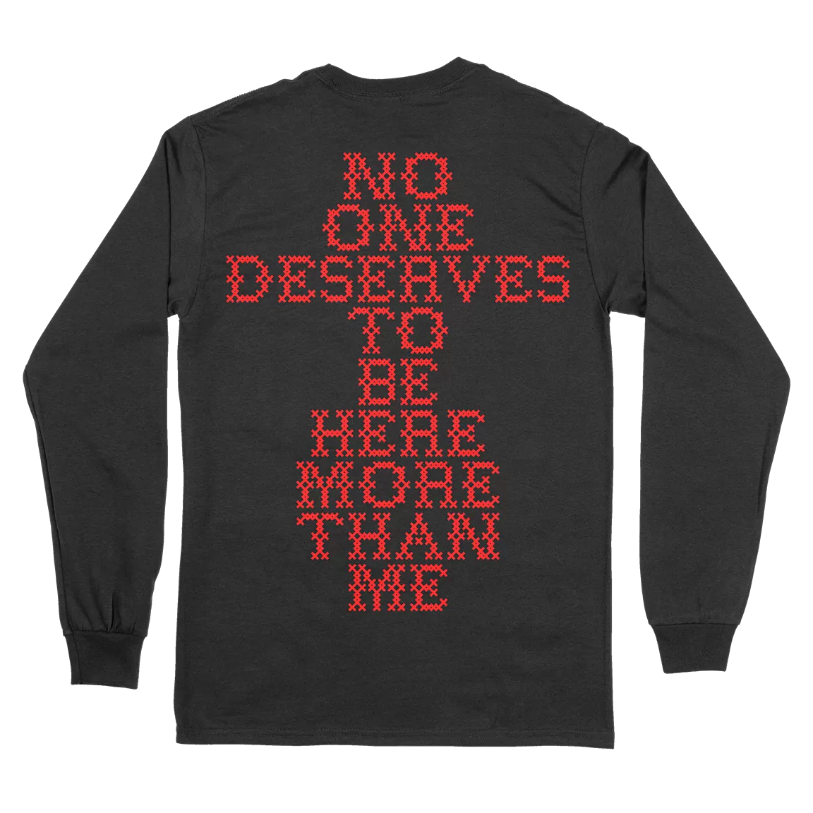 Blacklisted “No One: Girl” Black Longsleeve