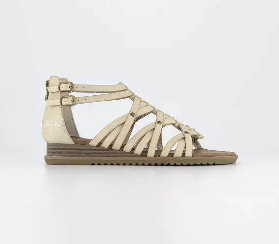 Blowfish Malibu Bloomy Sandals Bone