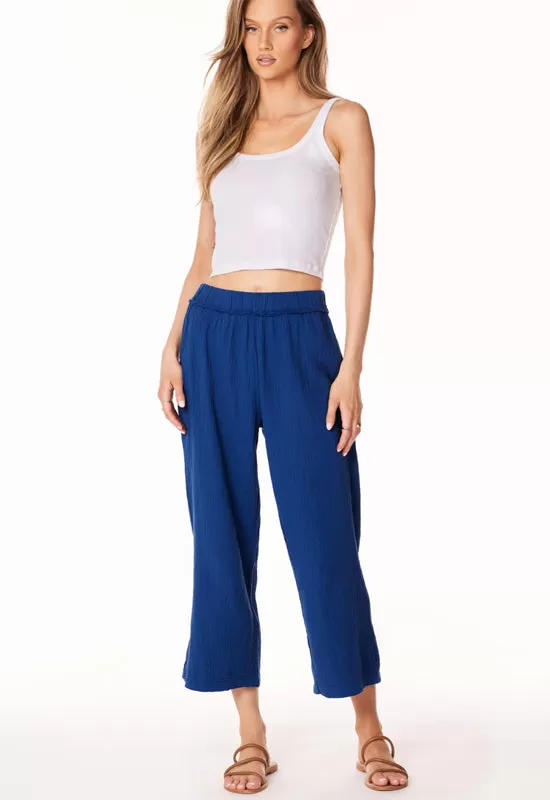 Bobi - Wide Leg Pant Naval