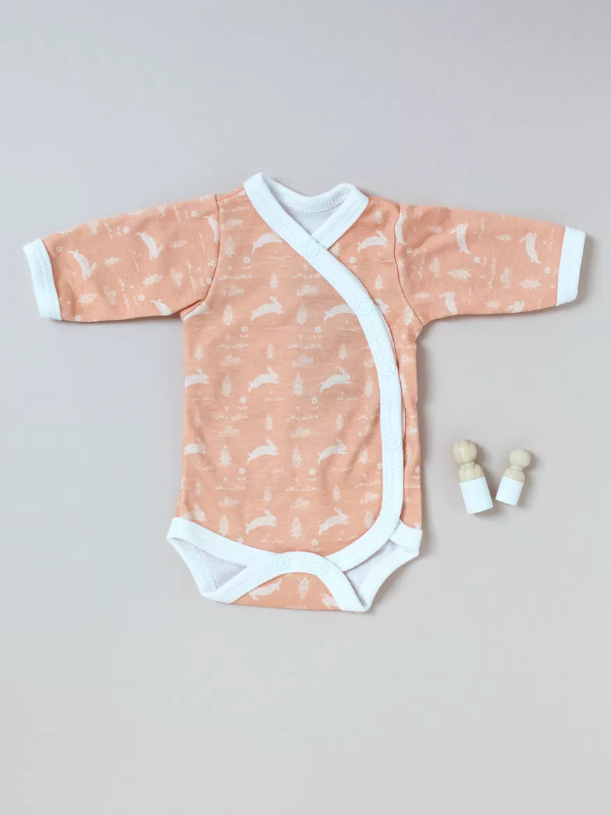 Bodysuit, Leaping Bunnies, Premium 100% Organic Cotton