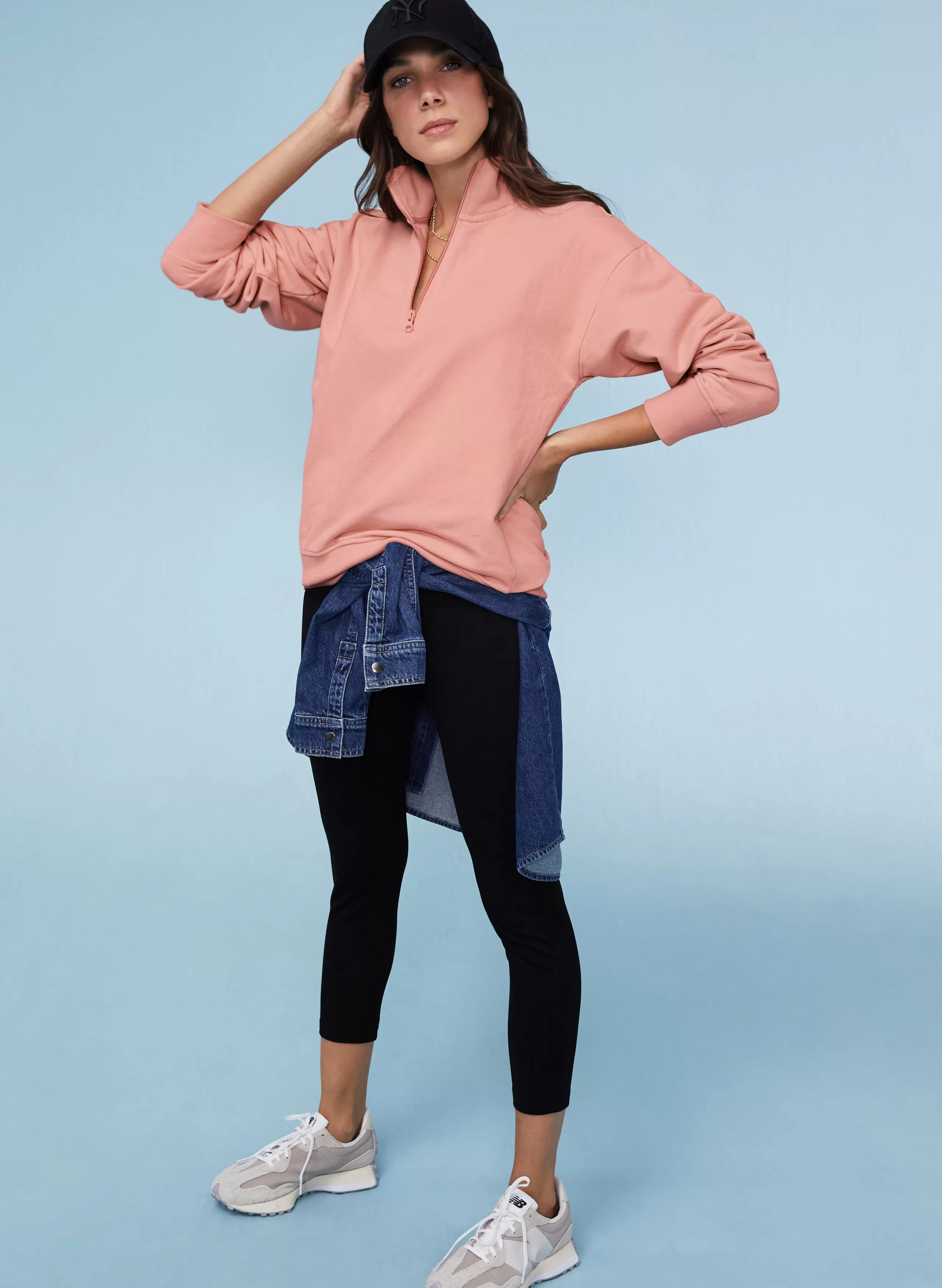 Brooklyn Organic Zip Sweatshirt