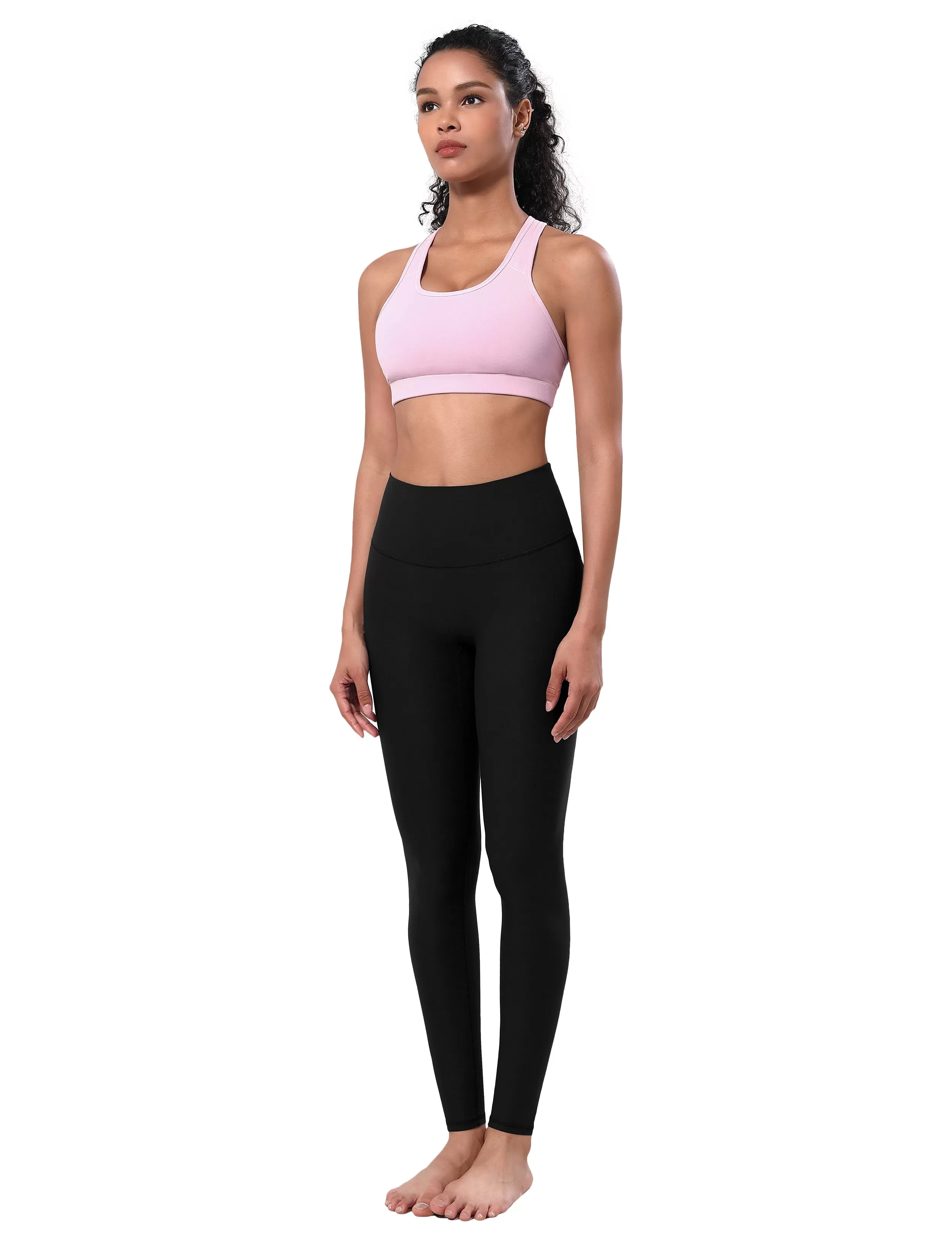 BUBBLELIME 87N/13S No Front line Yoga Pants 26" inseam