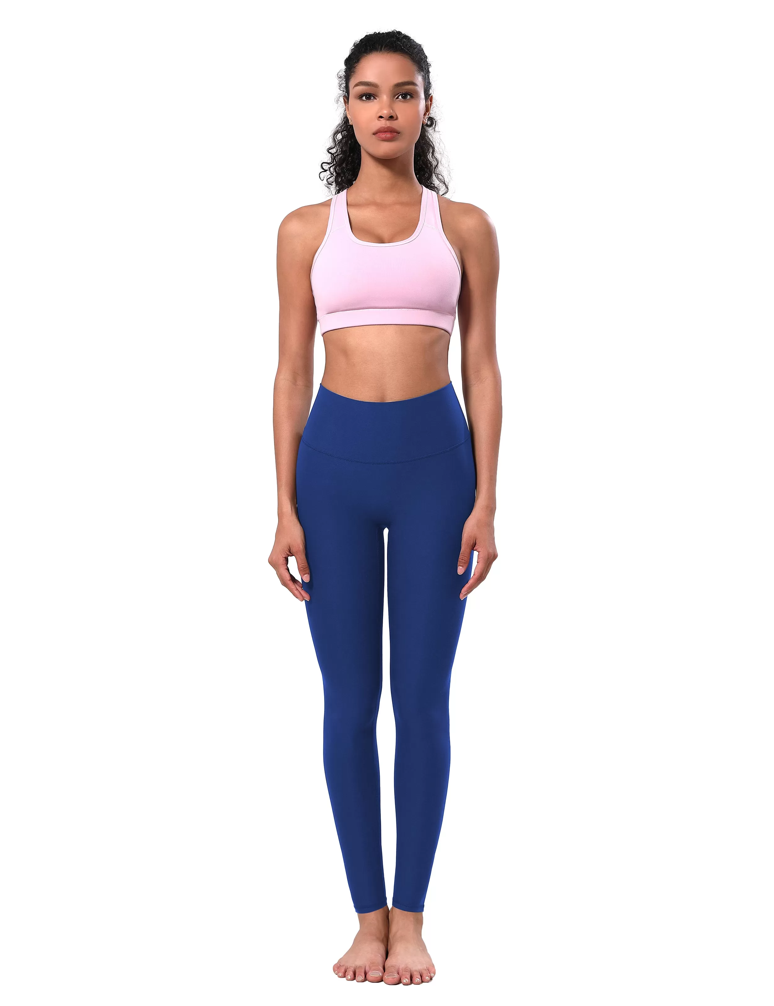 BUBBLELIME 87N/13S No Front line Yoga Pants 26" inseam