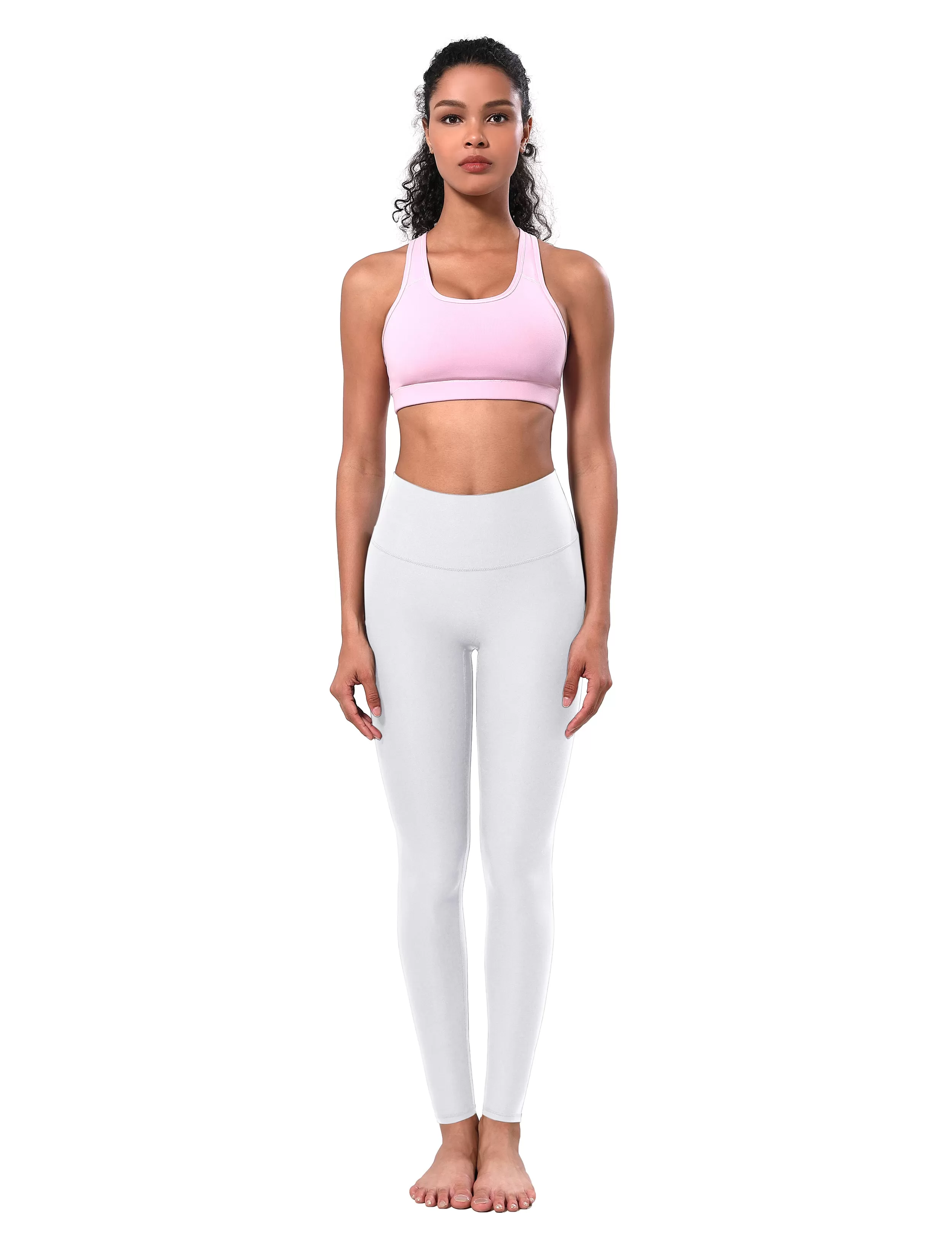 BUBBLELIME 87N/13S No Front line Yoga Pants 26" inseam