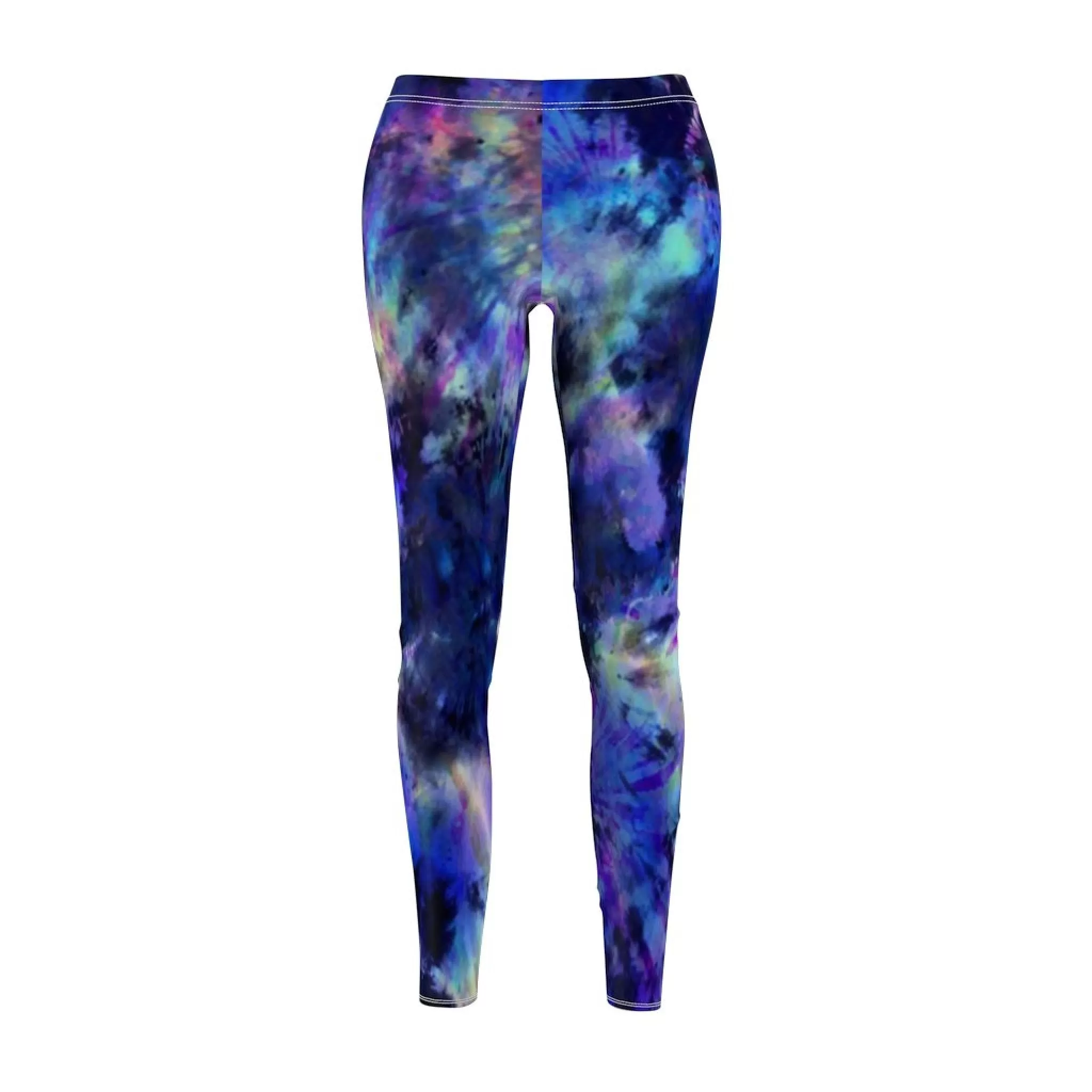 Bynelo Tie Dye Galaxy Inspired Women's Casual Leggings