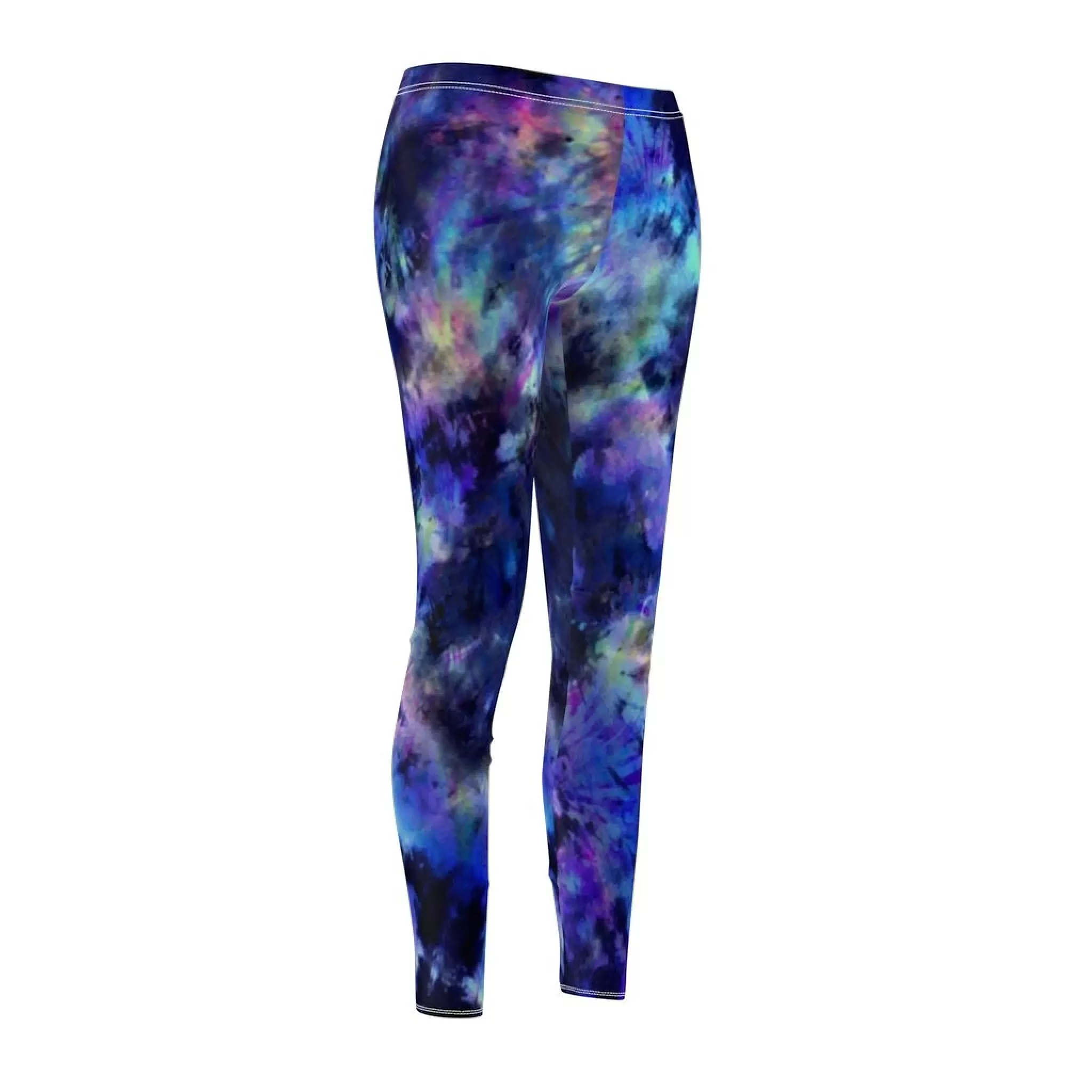 Bynelo Tie Dye Galaxy Inspired Women's Casual Leggings