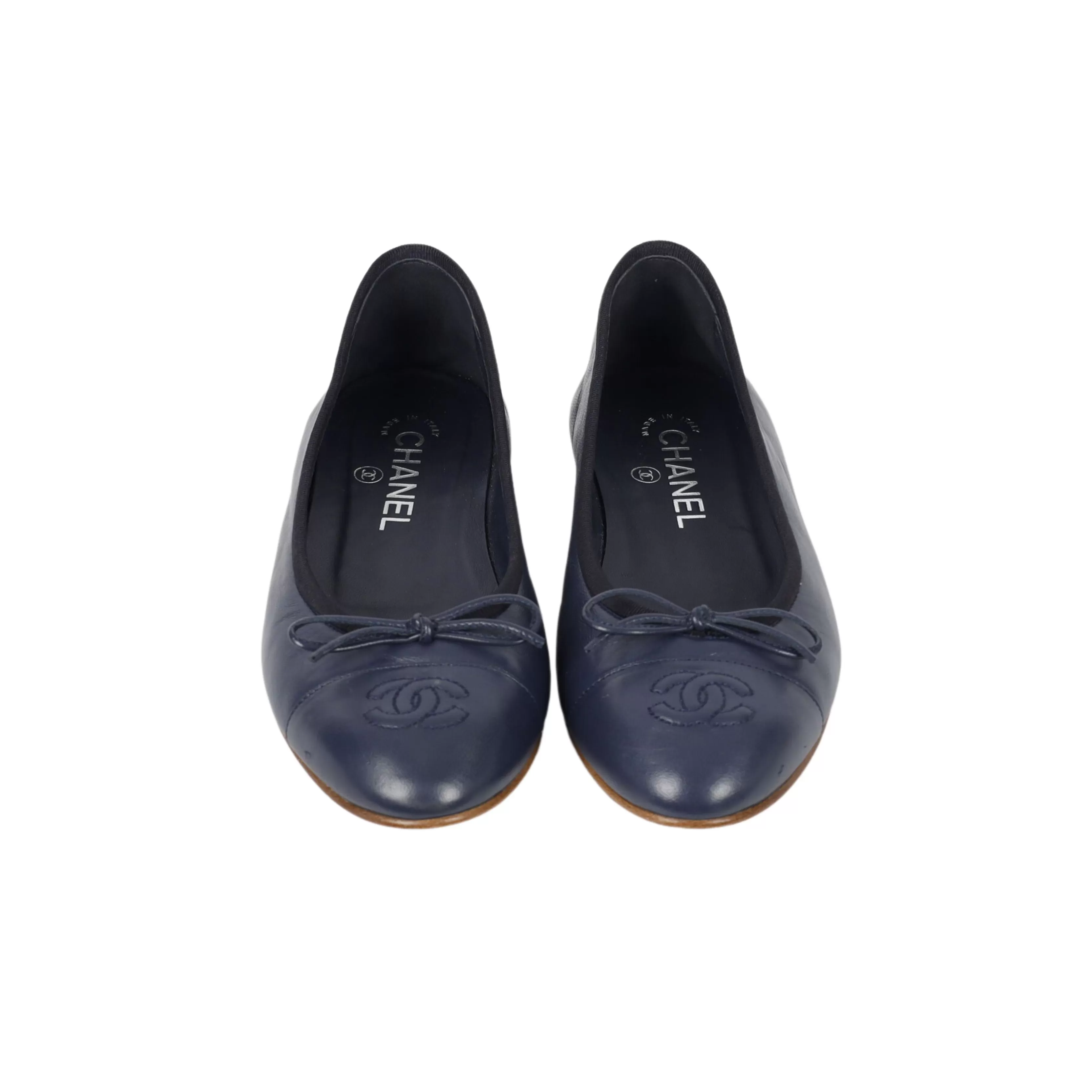 Chanel Leather Ballet Flats - '10s