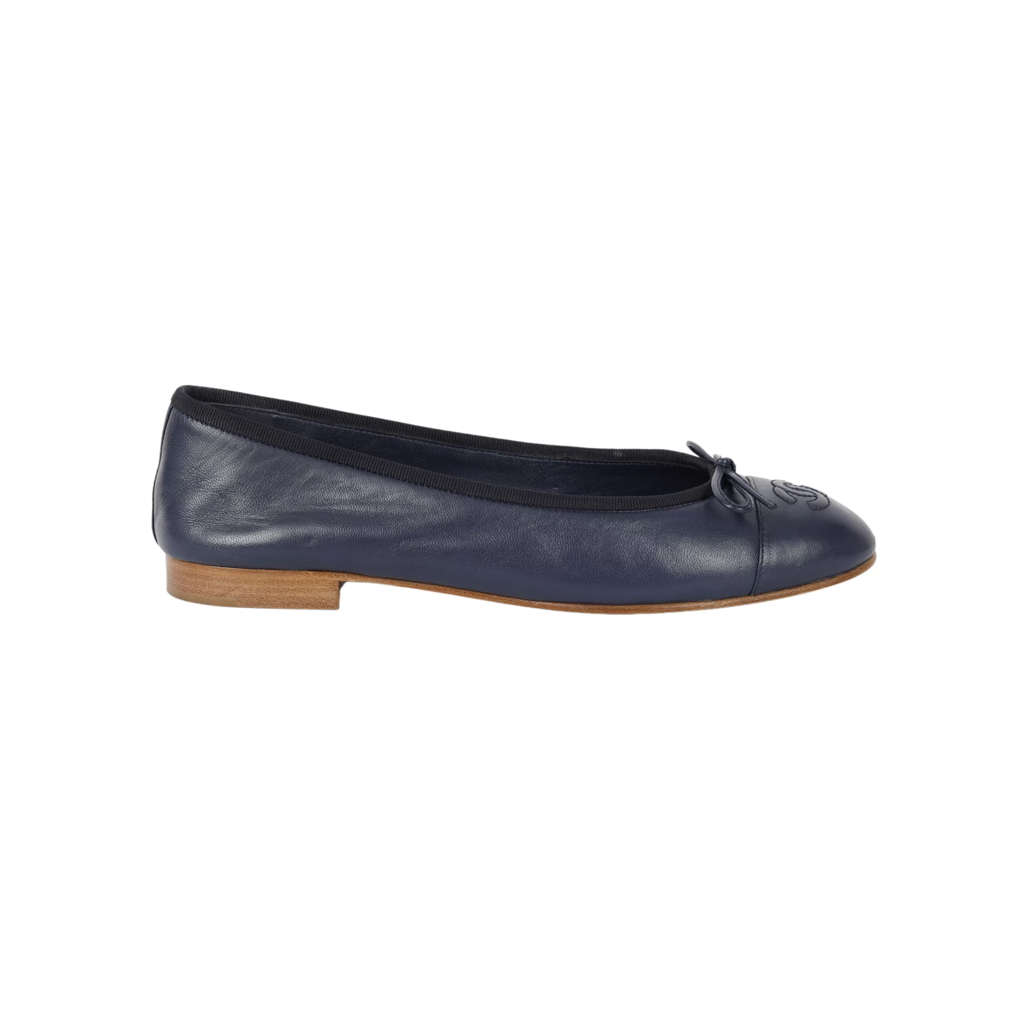 Chanel Leather Ballet Flats - '10s