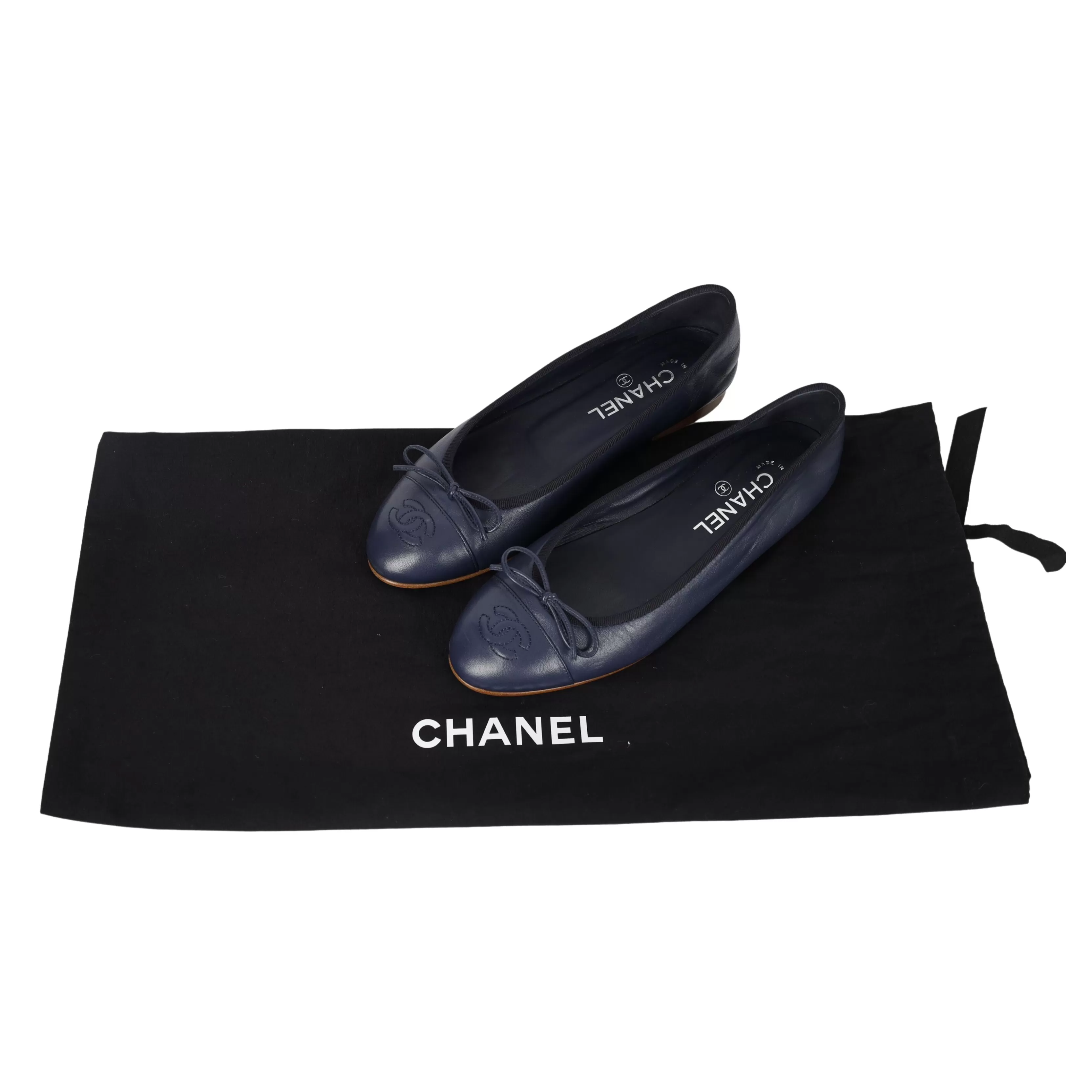 Chanel Leather Ballet Flats - '10s