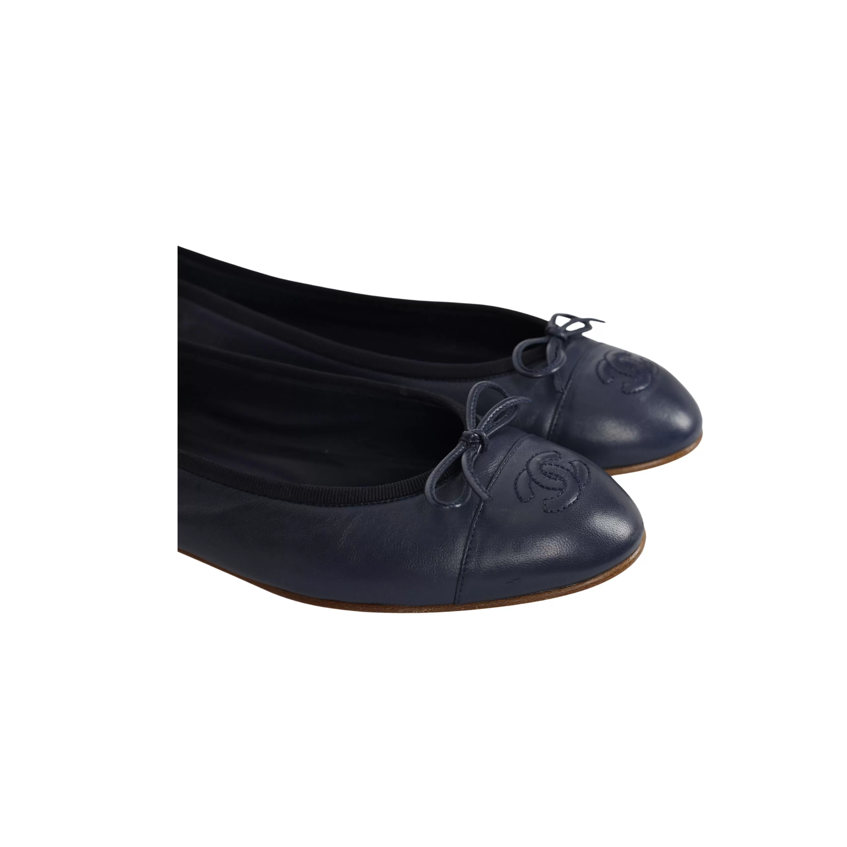 Chanel Leather Ballet Flats - '10s