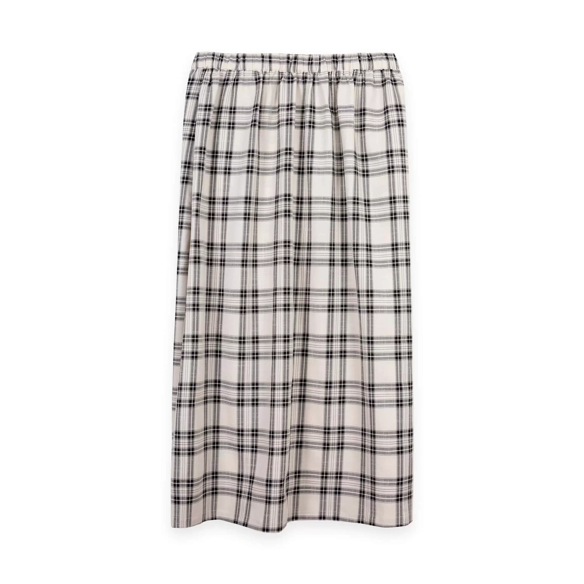 Checks A-Line Skirt