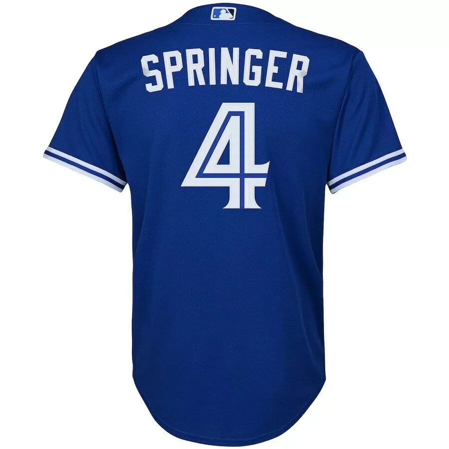 Child Toronto Blue Jays George Springer Nike Royal Alternate Replica Player - Jersey