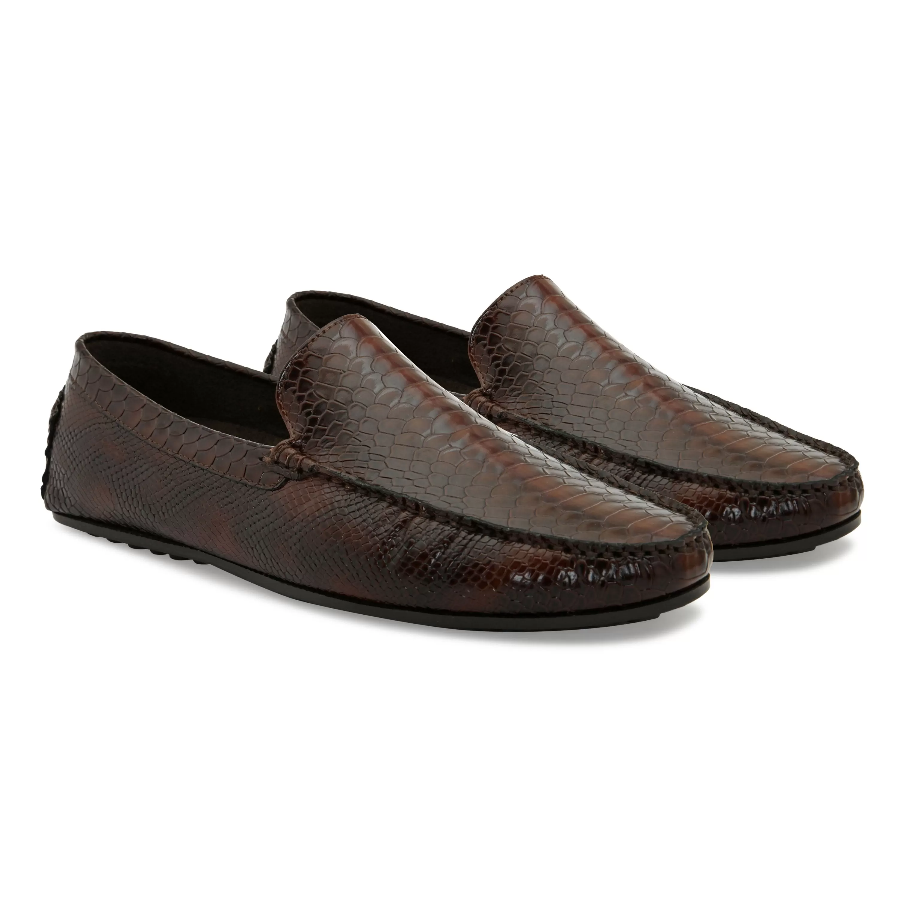 Chord Brown Driving Loafers