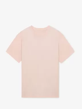 Classic Cotton T-Shirt in Pale Pink