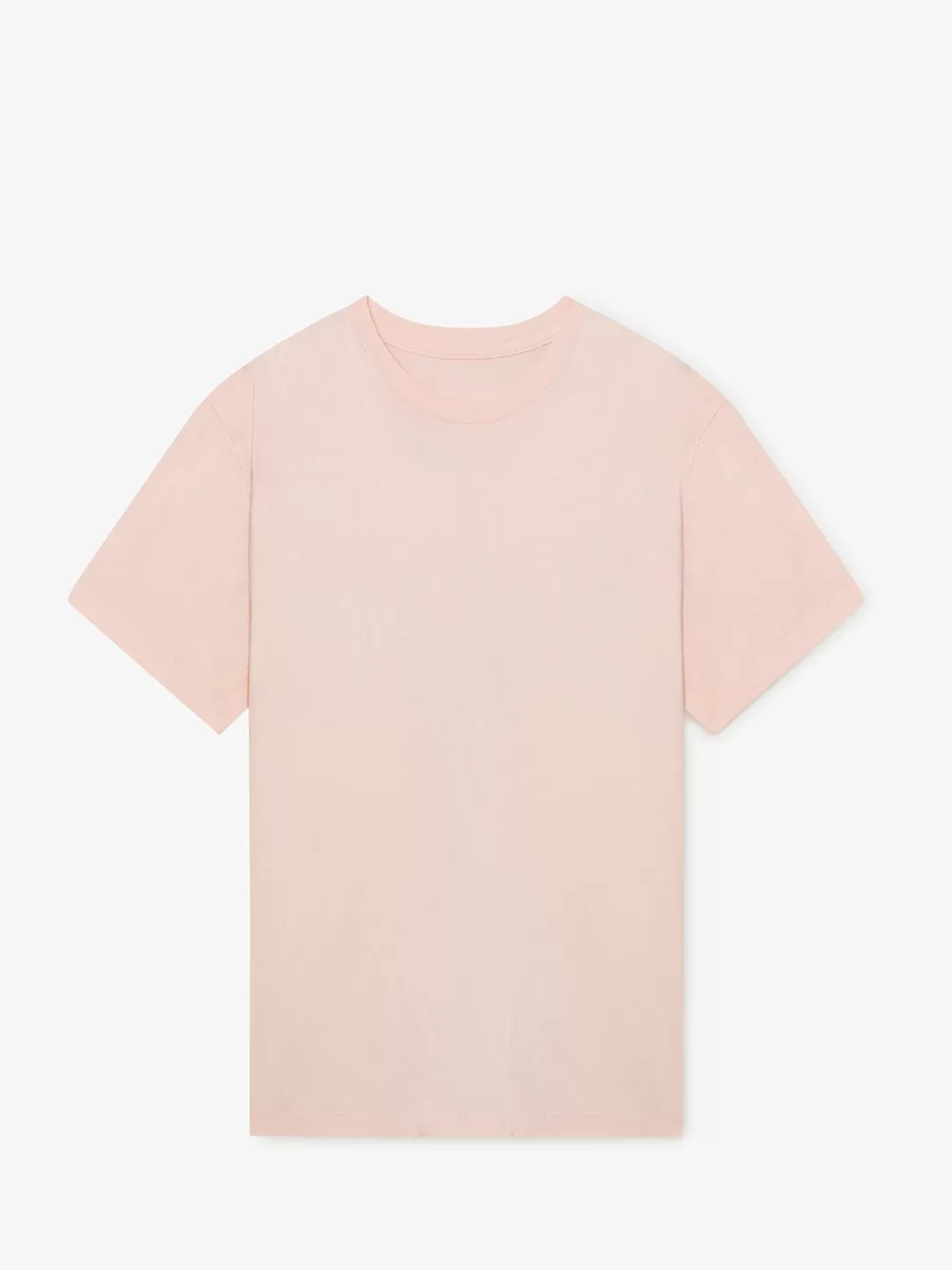 Classic Cotton T-Shirt in Pale Pink