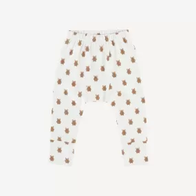 classic panda pant | tawny beetle | organic cotton interlock