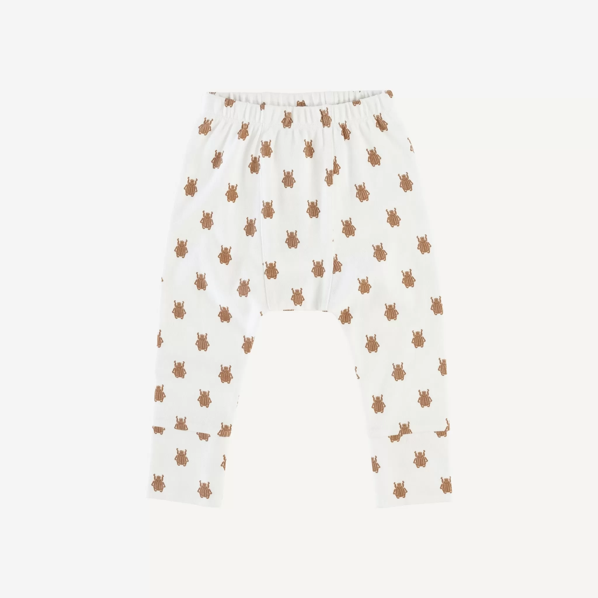 classic panda pant | tawny beetle | organic cotton interlock