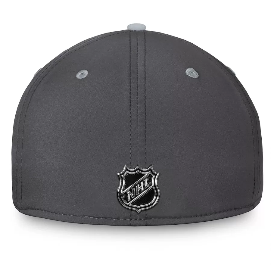 Columbus Blue Jackets Fanatics Branded Authentic Pro Home Ice Flex Hat - Charcoal/Gray