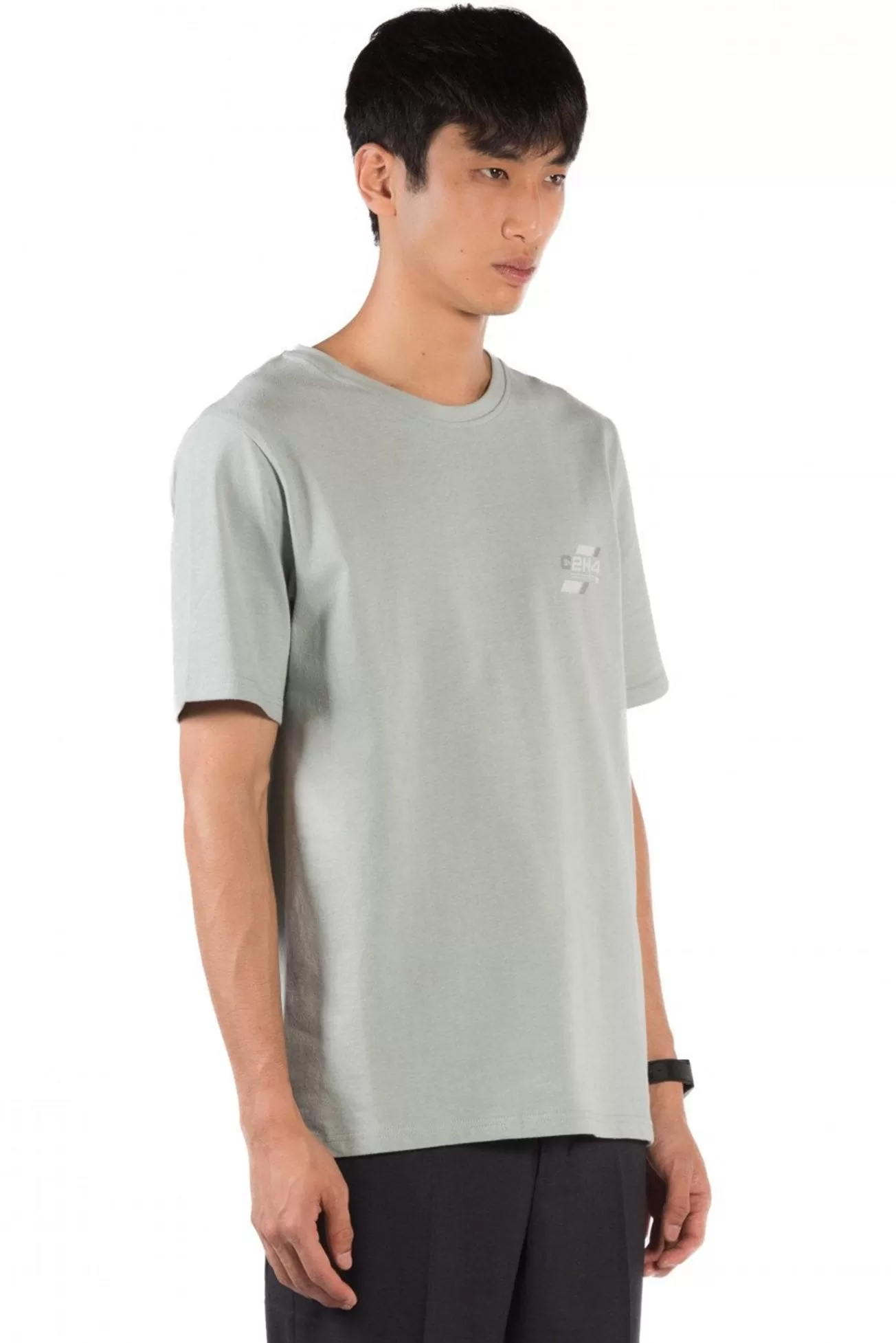 Company Logo T-shirt Misty Green