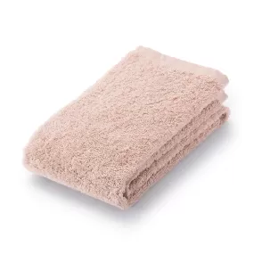 Cotton Pile Weave Face Towel with Loop