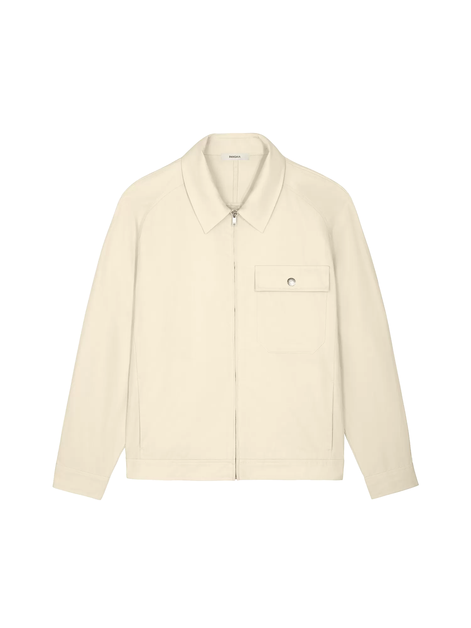 DNA Cotton Linen Harrington Jacket—travertine beige