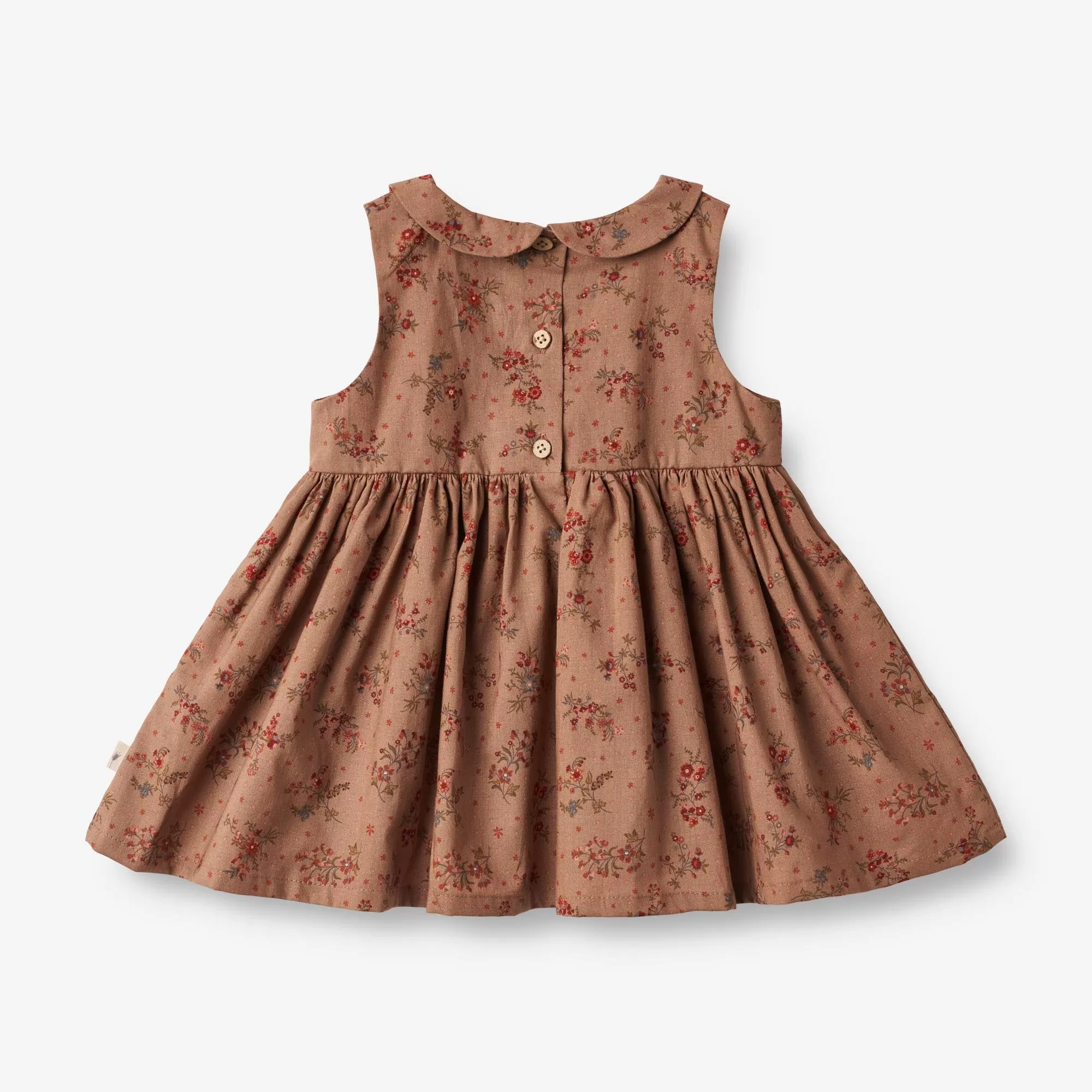 Dress Eila | Baby - berry dust flowers