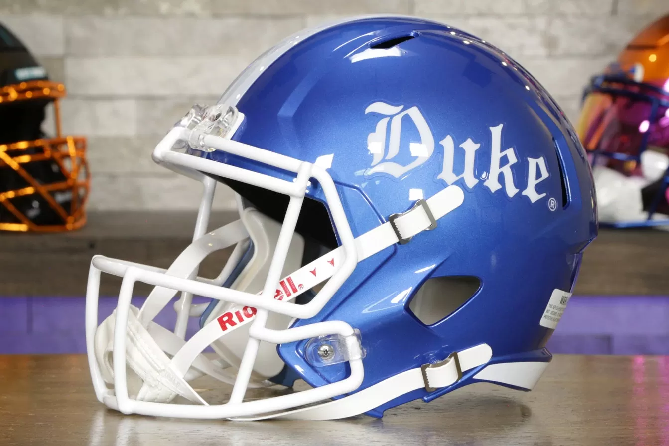 Duke Blue Devils Riddell Speed Replica Helmet - Alternate #1