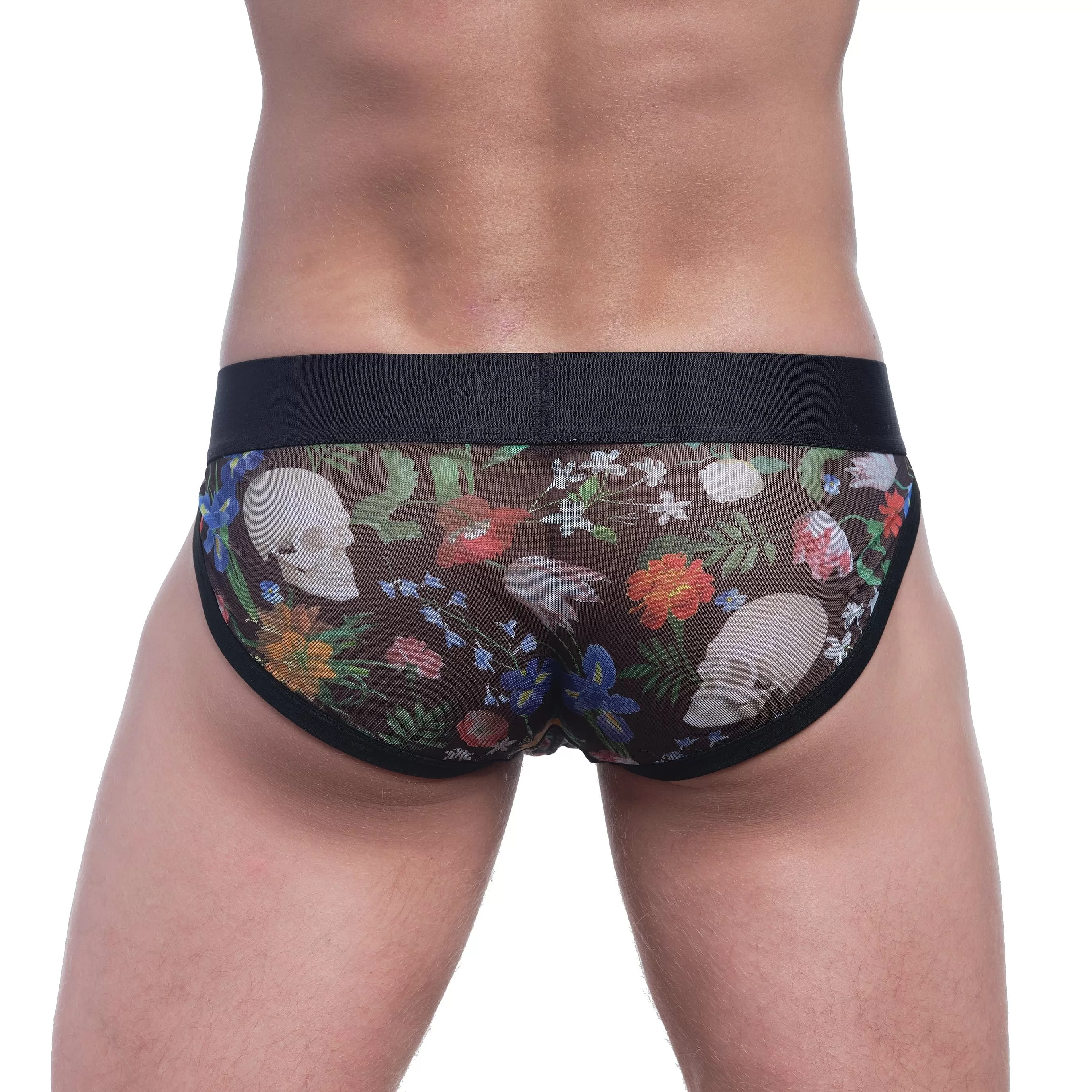 Dutch Floral Mesh Sport Brief